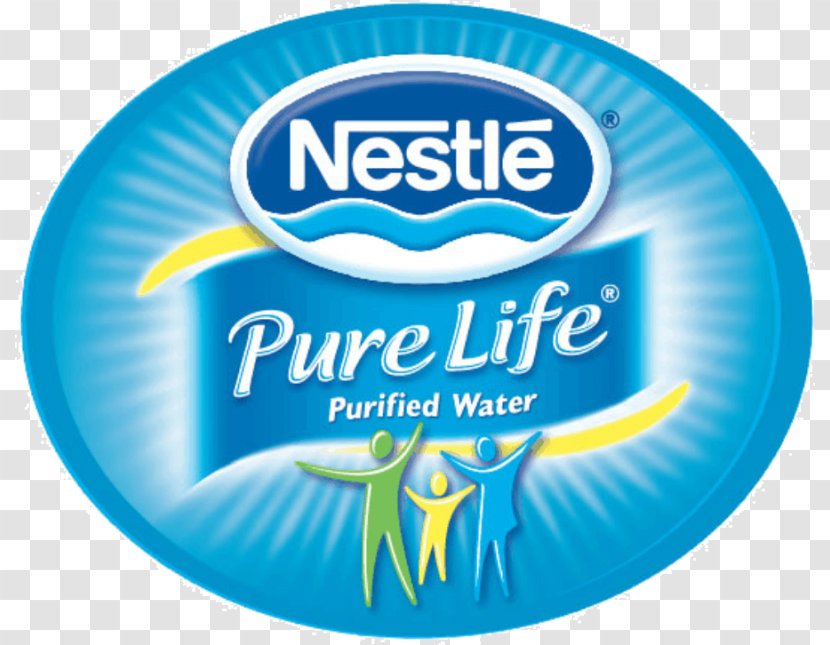 Nestlé Pure Life Waters Bottled Water - Packaging And Labeling Transparent PNG