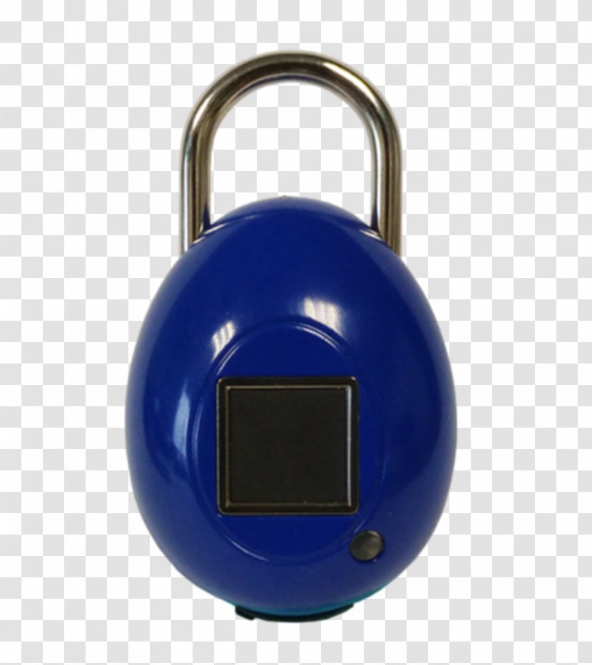 Padlock Smart Lock Luggage Fingerprint - Hardware Transparent PNG