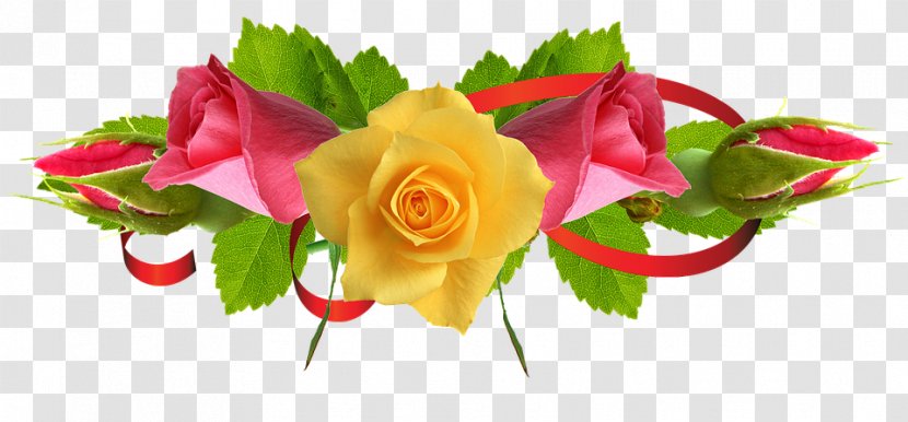 Rose Flower Bouquet - Floral Design Transparent PNG