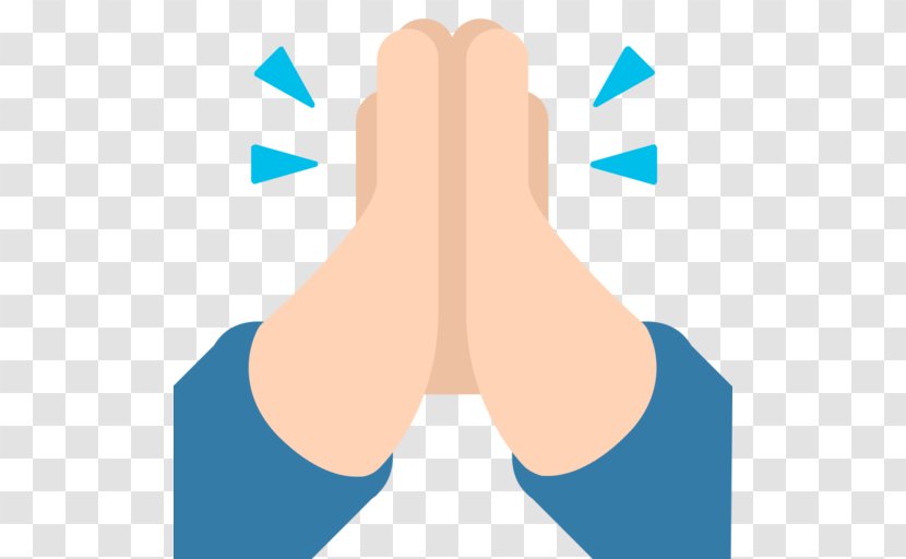 Praying Hands Emoji Prayer Wikipedia - Tree Transparent PNG