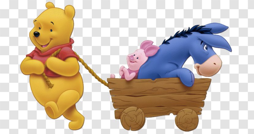 Eeyore Piglet Winnie-the-Pooh Tigger Roo - Cartoon - Winnie The Pooh Transparent PNG