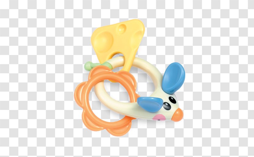 Computer Mouse Toy Infant Baby Rattle - Teething Transparent PNG