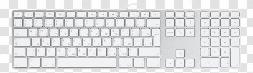 Apple Keyboard Computer Mighty Mouse Magic - Numeric Keypad Transparent PNG