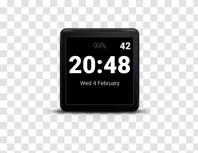 Clock Face Digital Wear OS Alarm Clocks - Electronics Accessory Transparent PNG