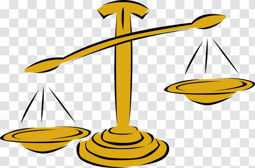 Measuring Scales Balans Clip Art - Yellow - Libra Transparent PNG