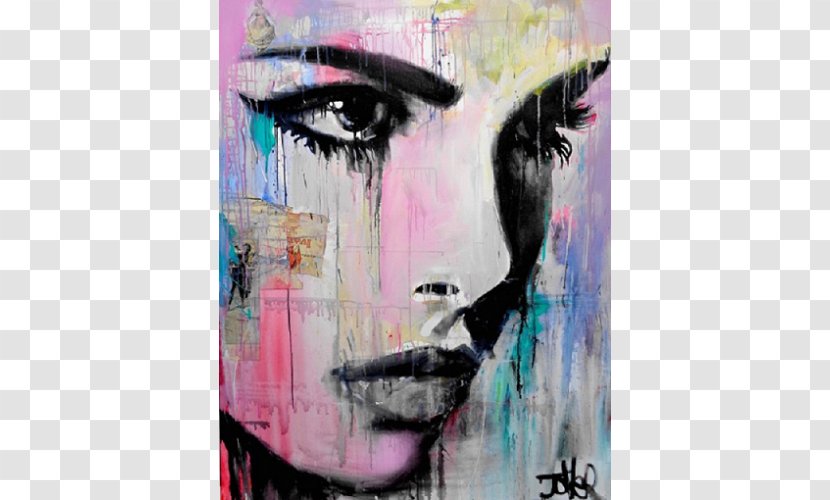 Canvas Print Drawing Painting Artist - Artwork Transparent PNG