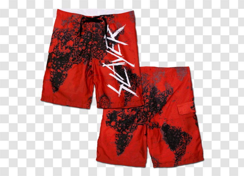 Trunks Slayer World Painted Blood - Shorts - Untraceable Transparent PNG
