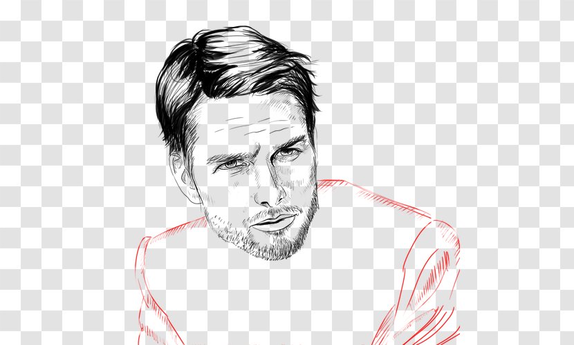 Tom Cruise Drawing SafeSearch Portrait - Cheek Transparent PNG