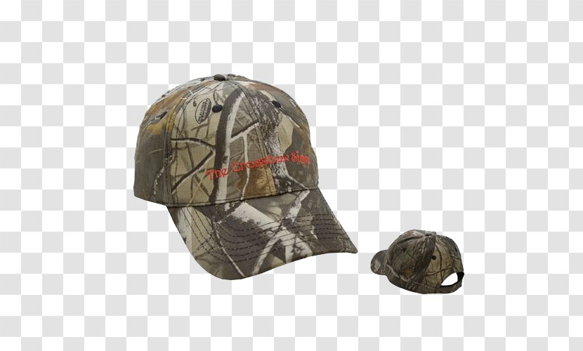 Baseball Cap Hunting Camouflage Hat - Telescopic Sight - Full Mink Transparent PNG