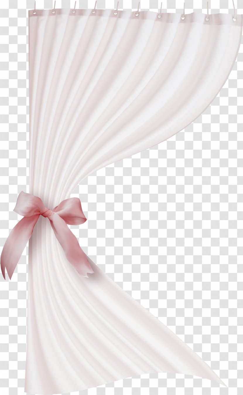 Curtain Google Images Furniture - White Simple Bow Decoration Pattern Transparent PNG