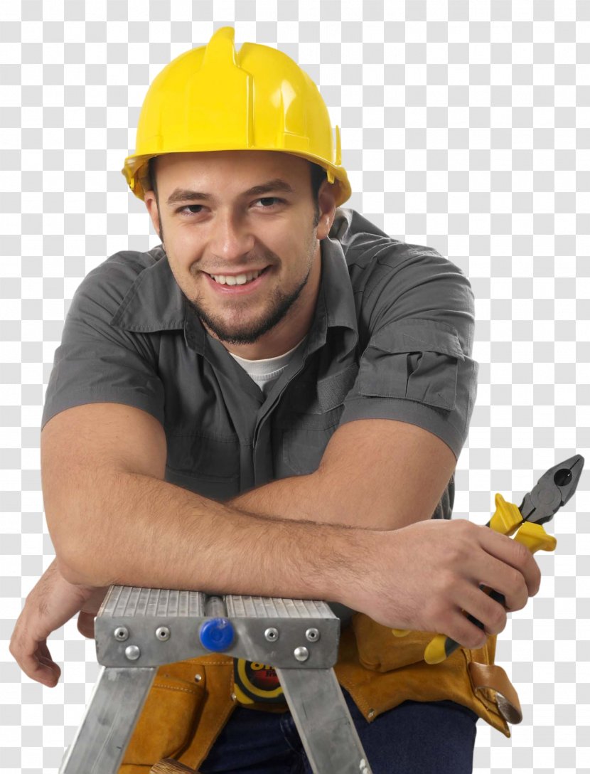 Construction Worker Architectural Engineering Carpenter Laborer Lone - Hard Hats Transparent PNG