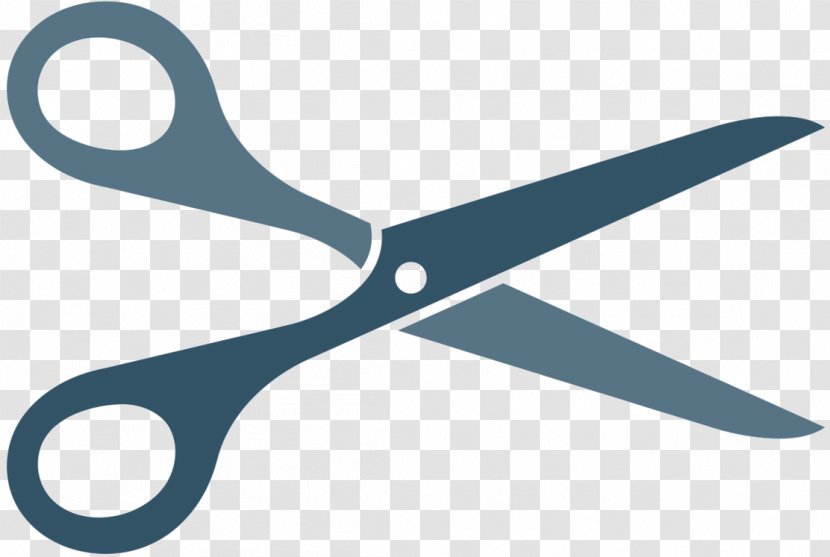 Scissors Hair-cutting Shears Line Product Design Angle - Haircutting Transparent PNG