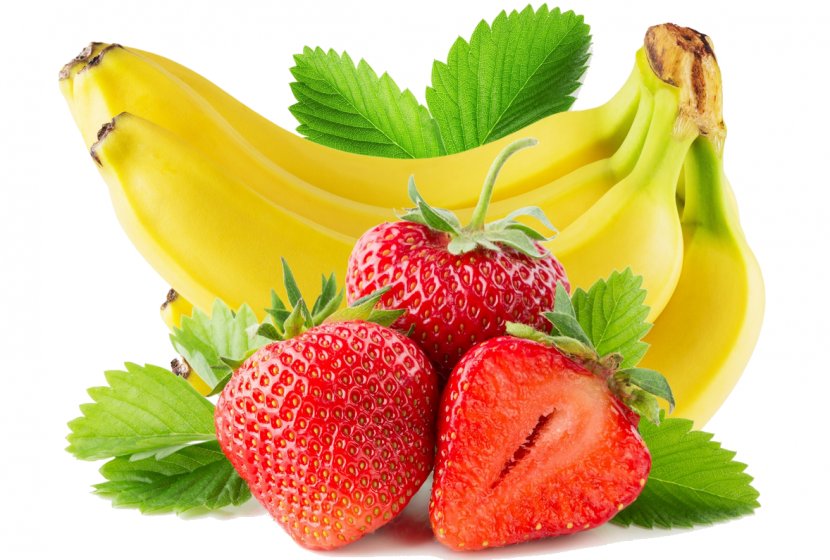 Strawberry Banana Fruit Clip Art - Auglis Transparent PNG