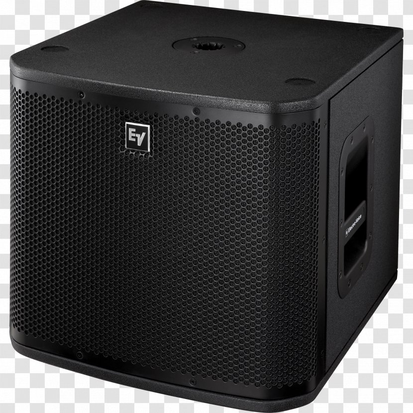 Electro-Voice Loudspeaker Audio Subwoofer Public Address Systems - Speaker - Bass Transparent PNG