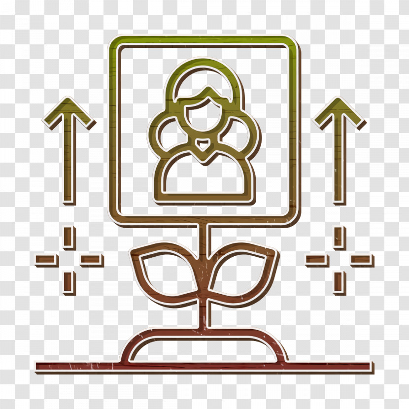 Business And Finance Icon Growth Icon Management Icon Transparent PNG