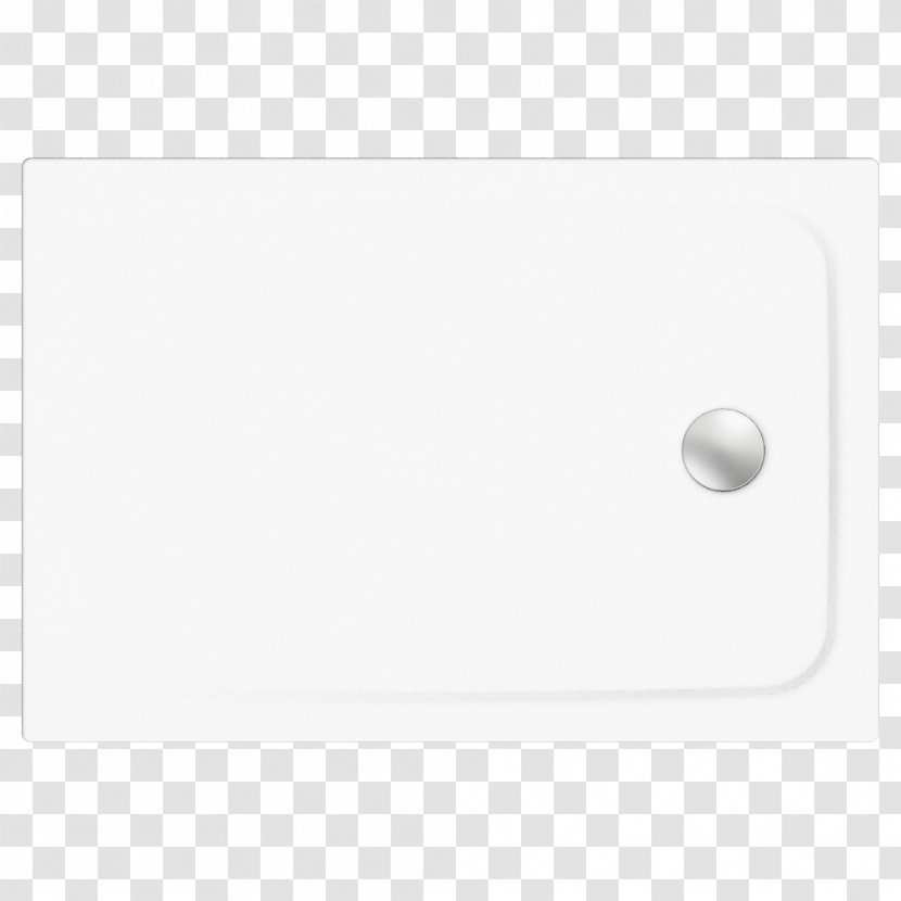 Rectangle - White - Low Profile Transparent PNG