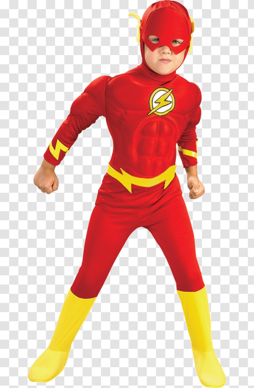 The Flash Halloween Costume Toddler - Superhero Transparent PNG