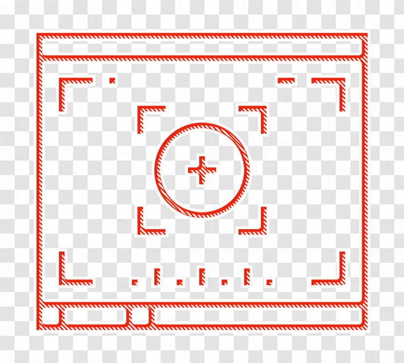 Film Director Icon Viewfinder Icon Record Icon Transparent PNG