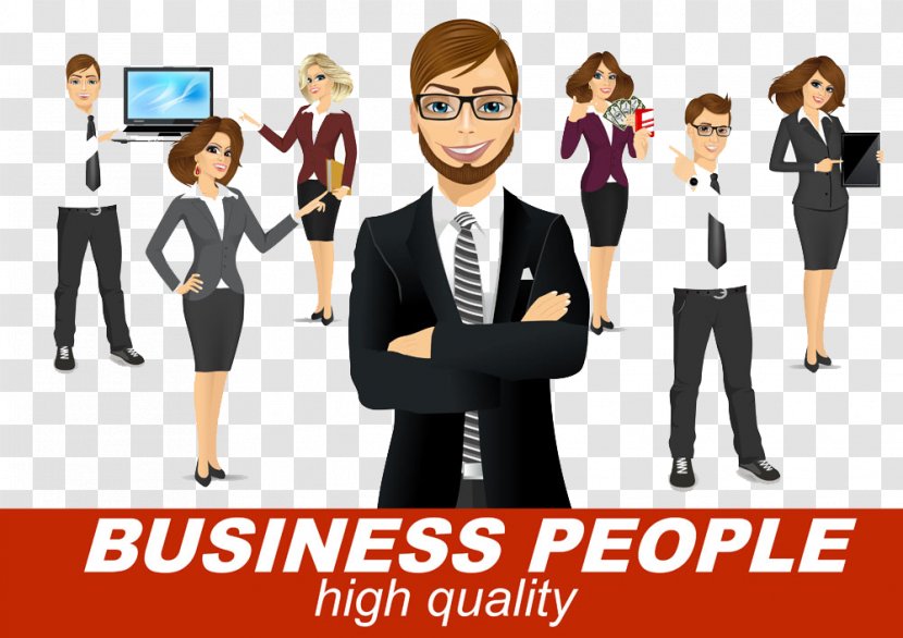 Businessperson Stock Photography Royalty-free Illustration - Brand - Suit Business People Buckle Creative HD Free Transparent PNG
