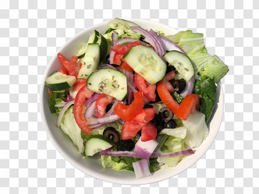 Greek Salad Vegetarian Cuisine Israeli Stars & Stripes Pizza - NW OKCPizza Transparent PNG