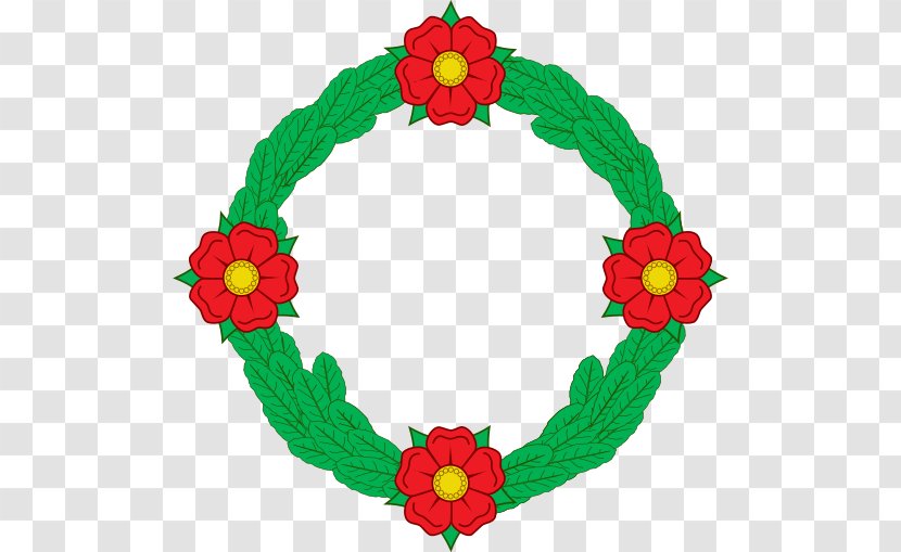 Floral Design Wreath Four Roses Wikimedia Commons - Decor - Wikipedia Transparent PNG