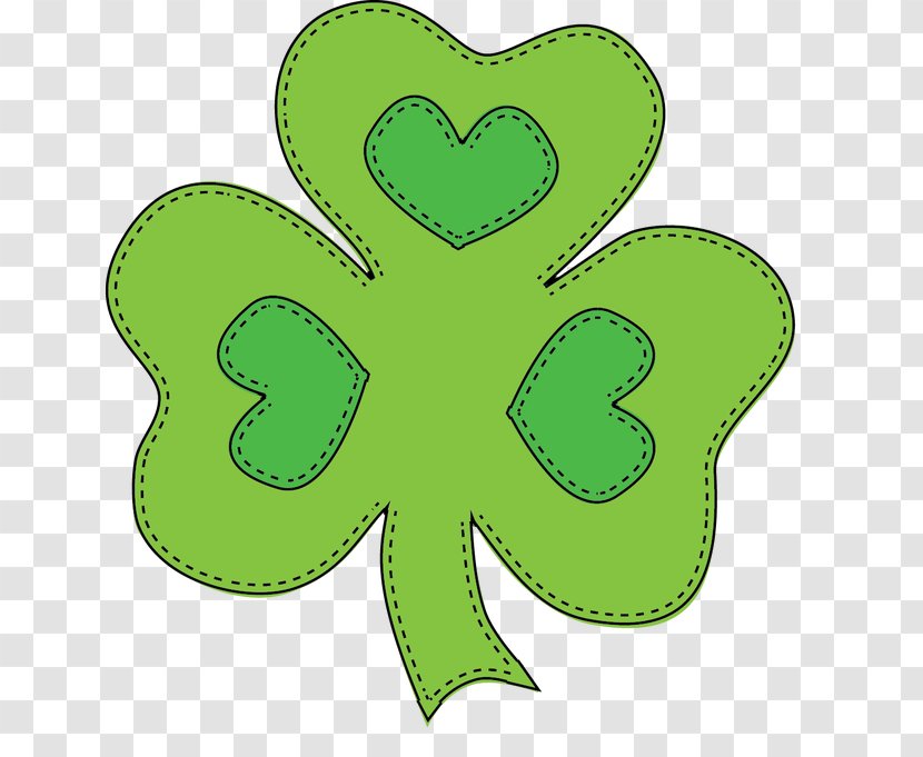 Shamrock Saint Patrick's Day Irish People Paper Clip Art - Flowering Plant Transparent PNG