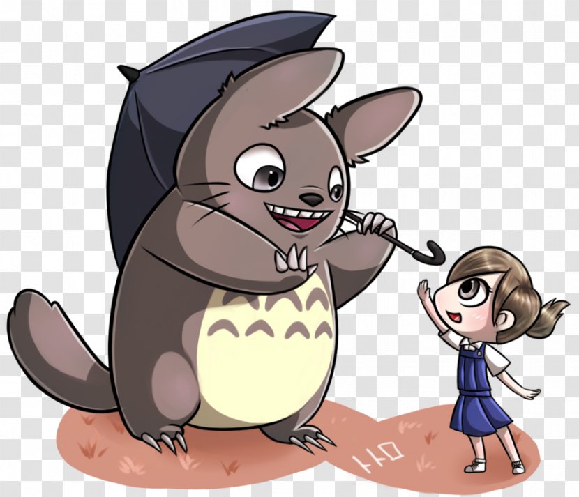 Mouse Mammal Dog Canidae - Rabbit - Totoro Transparent PNG