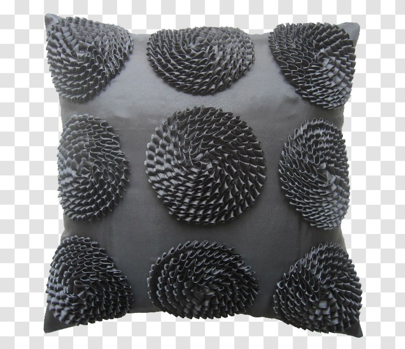 Pillow Motif Designer - Concepteur - Black Pattern Transparent PNG