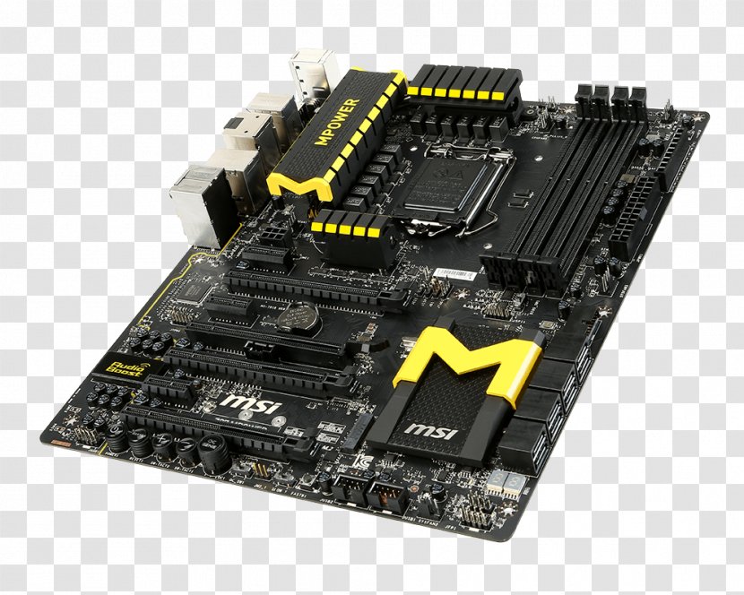 LGA 1150 MSI Motherboard Micro-Star International Land Grid Array - Computer Hardware - Exam Transparent PNG