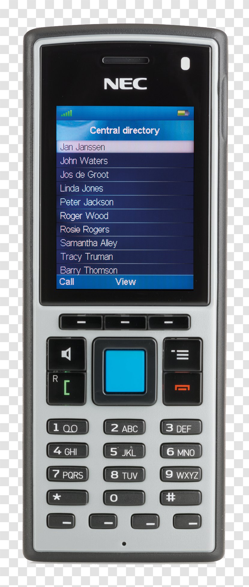 Feature Phone Digital Enhanced Cordless Telecommunications Handset Telephone IP-DECT - Electronics - Ipdect Transparent PNG