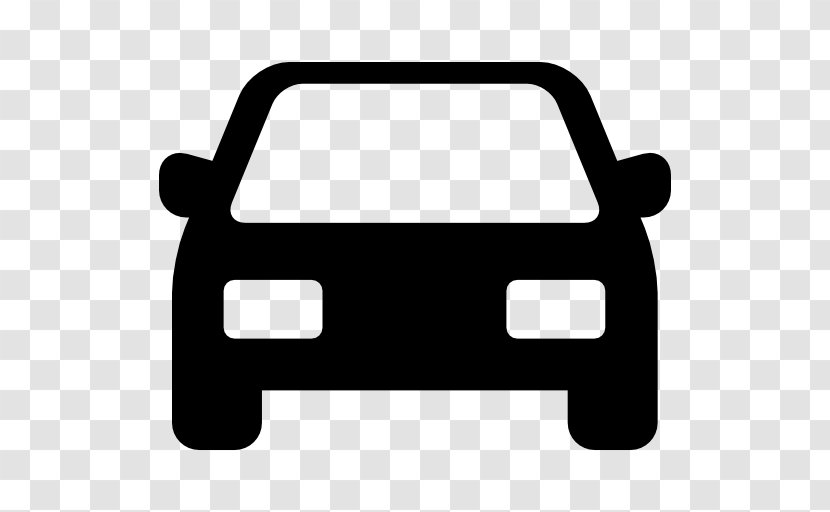 Taxi Transport Car - Black And White Transparent PNG