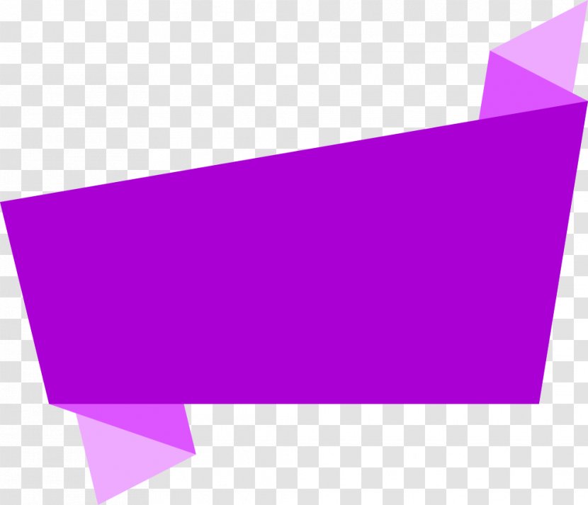 Web Banner - Label - Purple Transparent PNG