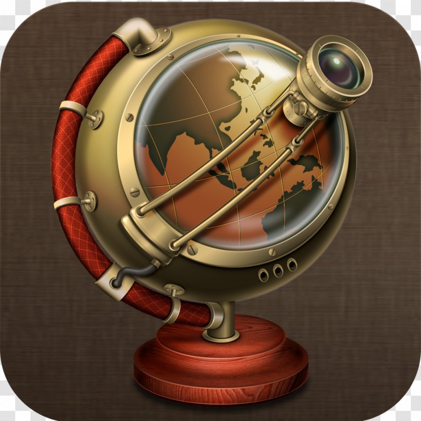 Steampunk Web Browser Icon Design - Trophy - Science Fiction Transparent PNG
