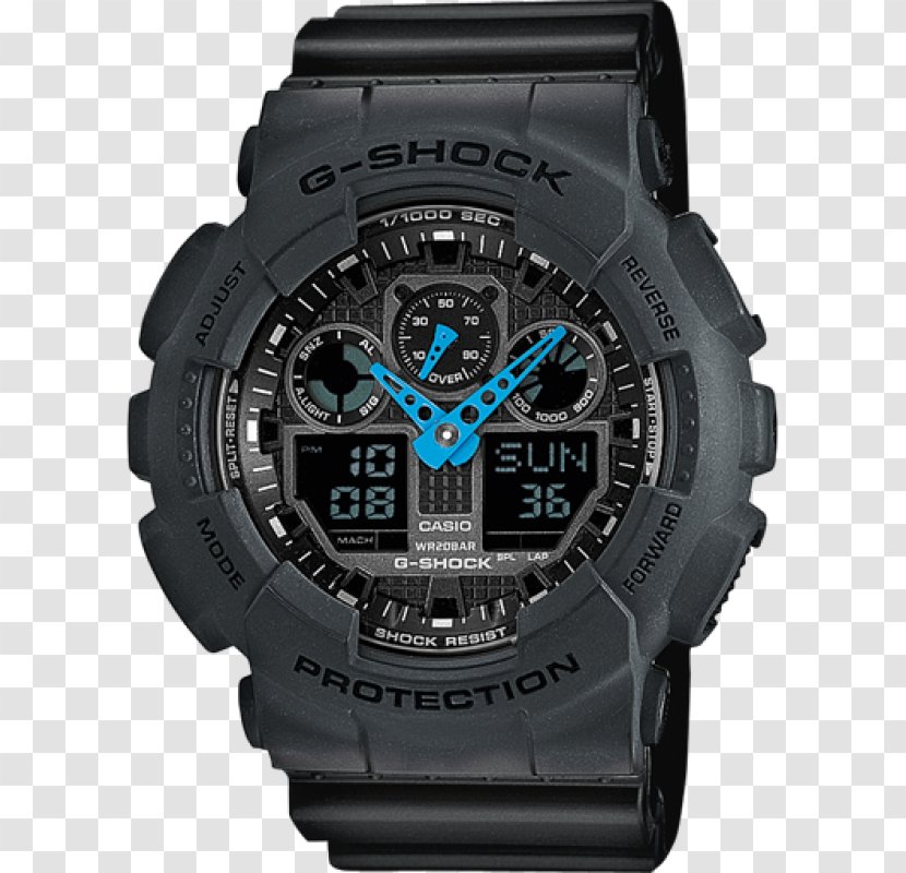 G-Shock GA110 Shock-resistant Watch Casio - Clock Transparent PNG