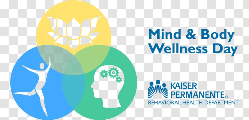 Health, Fitness And Wellness Health Care Workplace Kaiser Permanente - Logo - Mind Body Transparent PNG