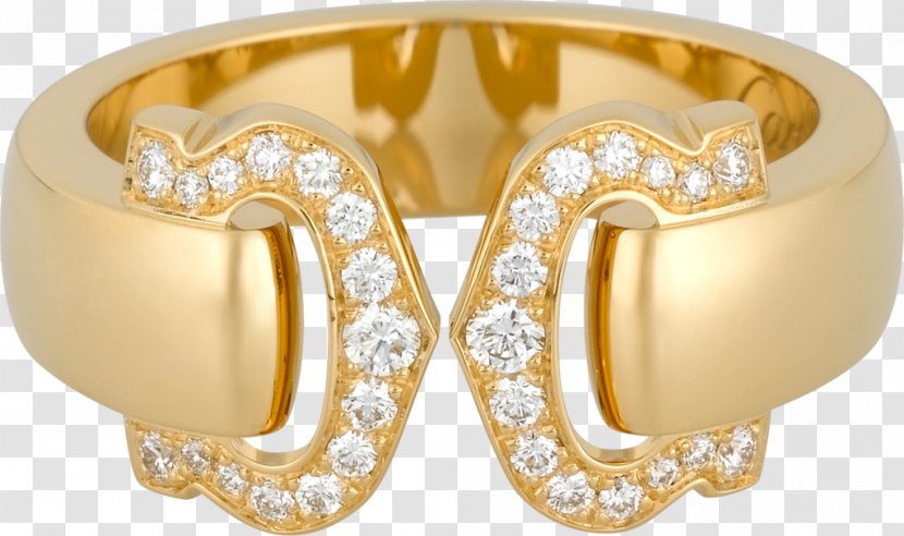Ring Gold Cartier Diamond Carat - Cutting Transparent PNG
