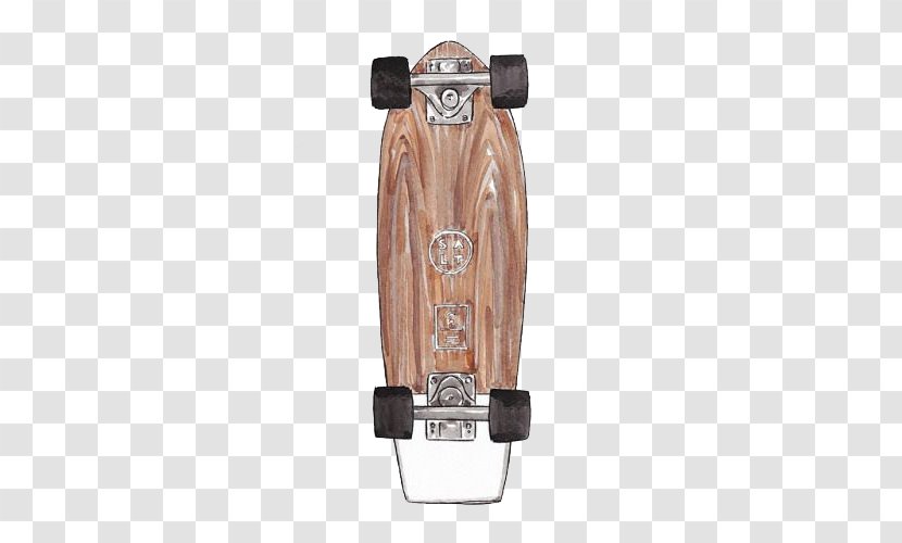Skateboarding Longboard Shortboard Surfing - Skateboard Transparent PNG