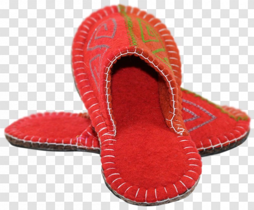 Slipper Felt Flip-flops Footwear Shoe - Ebay - 100-natural Transparent PNG