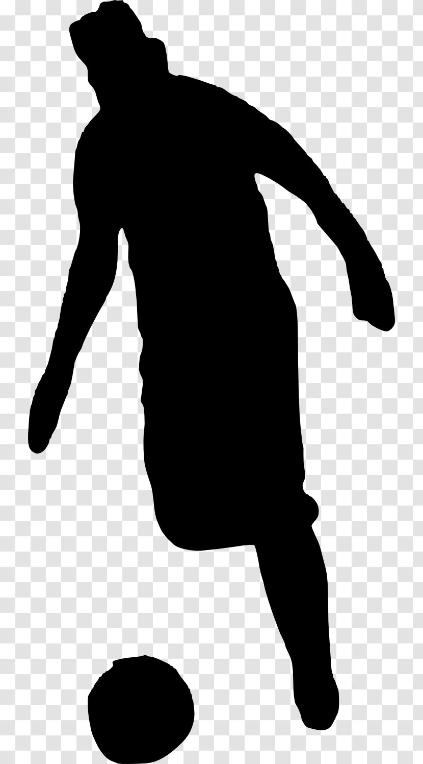 Silhouette Football Player Clip Art Transparent PNG