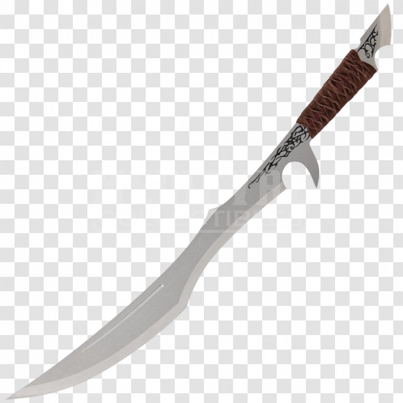 Bowie Knife Throwing Hunting & Survival Knives Sword - Cold Steel Transparent PNG
