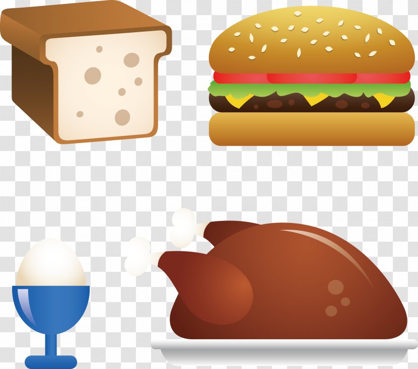 Hamburger Toast Fast Food Clip Art - Wheat Flour - Bread Transparent PNG