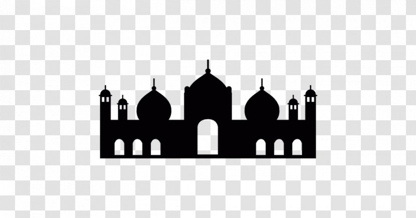 Badshahi Mosque Pakistan Monument Vector Graphics Illustration - Royaltyfree - Transparent Transparent PNG
