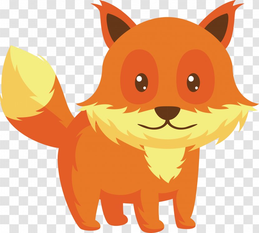 Red Fox Dog Whiskers - Daomeng Cartoon Small Transparent PNG