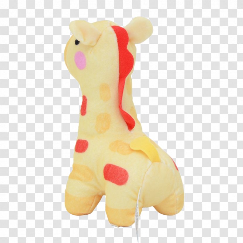 Giraffe Plush Stuffed Toy Doll - Cartoon - Fisher Sound And Light To Appease Transparent PNG