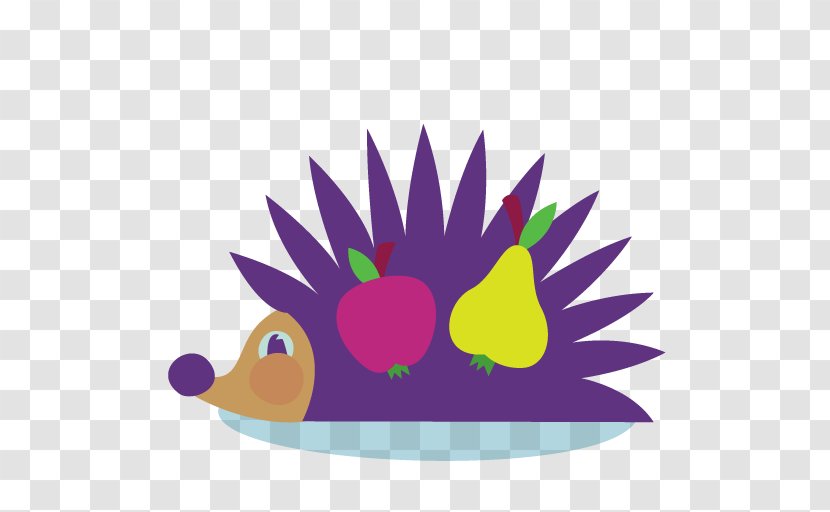 Adobe Illustrator Icon - Purple - Hedgehog Transparent PNG