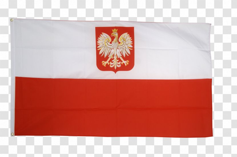 Flag Of Poland Fahne Banner - Coat Arms Transparent PNG