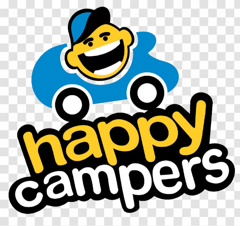 Car Happy Campers Campervans Camping - Campsite Transparent PNG