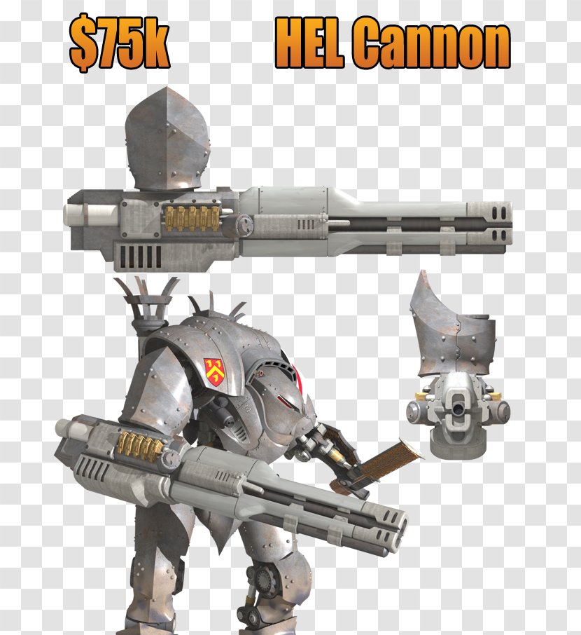 Mecha Robot Gun - Hardware Transparent PNG