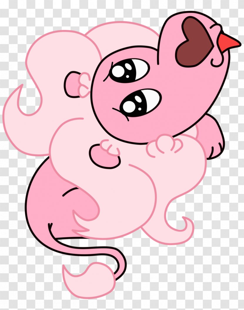 Snout Pink M Character Clip Art - Tree - Cute Lion Transparent PNG