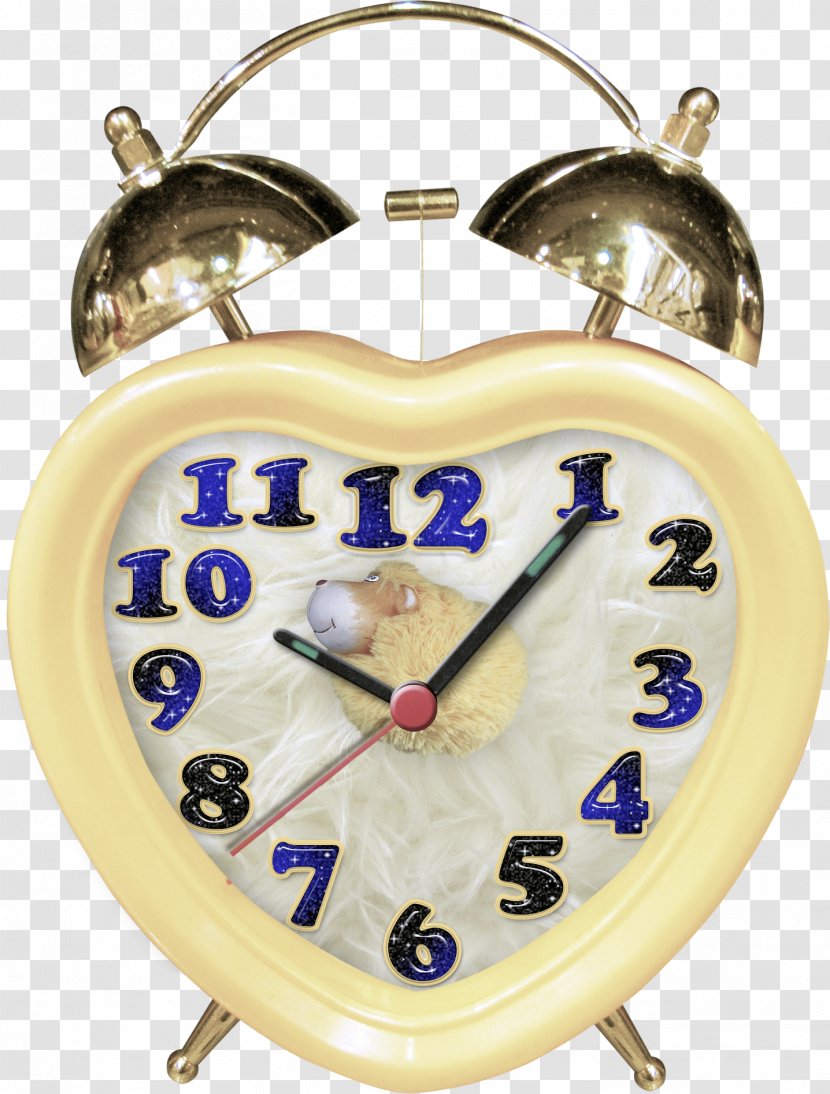 Alarm Clocks Heart - Clock Transparent PNG